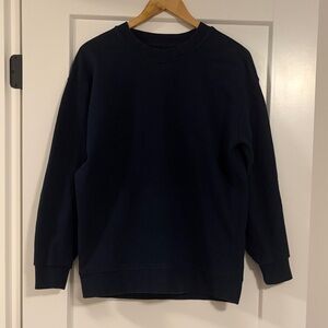 lululemon athletica Dark Blue Crewneck Sweater